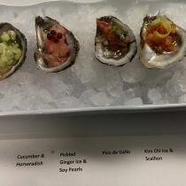 Chef's Oyster Tasting